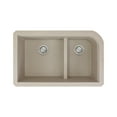 thumbnail image 1 of Transolid 31" x 18" Under Mount Dominica Ragusa Granite Kitchen Sink, Available in Various Colors, 1 of 3