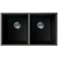 thumbnail image 1 of Transolid 31" x 18" Under Mount Toscana Ragusa Granite Kitchen Sink, Available in Various Colors, 1 of 3