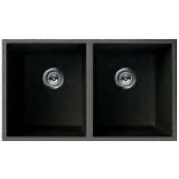 Transolid 31" x 18" Under Mount Toscana Ragusa Granite Kitchen Sink, Available in Various Colors