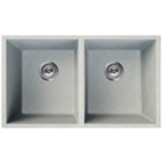 Transolid 31" x 18" Under Mount Toscana Ragusa Granite Kitchen Sink, Available in Various Colors