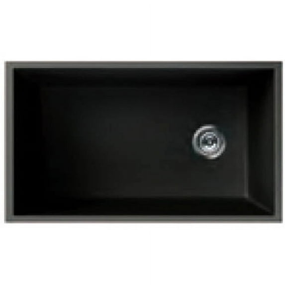 Transolid 31" x 18" Under Mount Toscana Ragusa Granite Kitchen Sink, Available in Various Colors