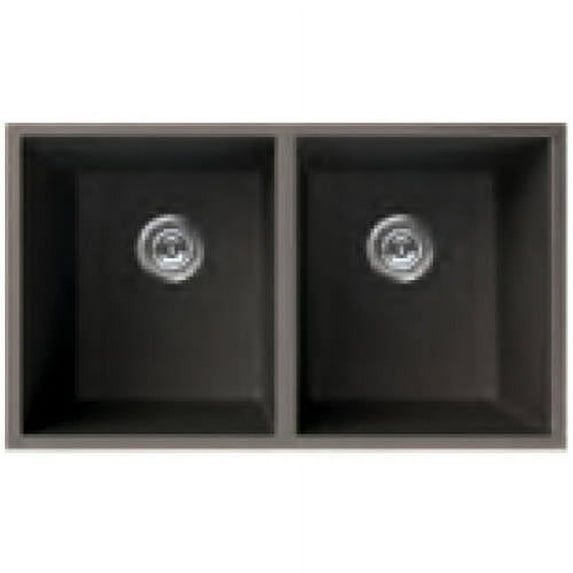 Transolid 31" x 18" Under Mount Toscana Ragusa Granite Kitchen Sink, Available in Various Colors