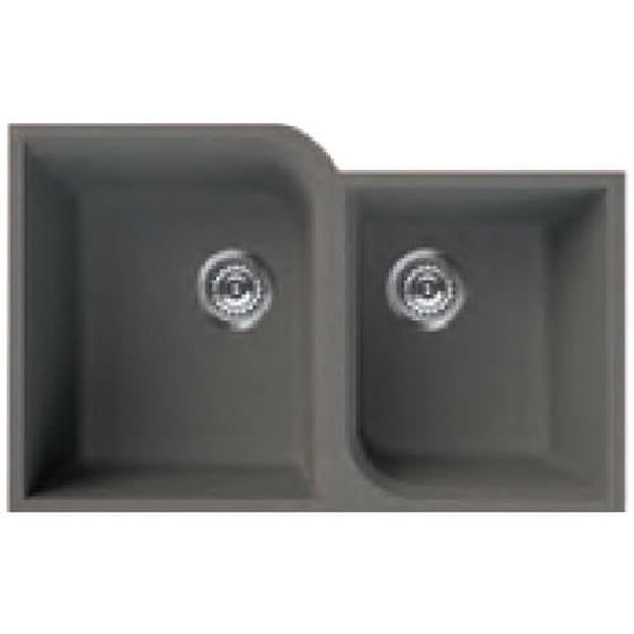 Transolid 31" x 20" Under Mount Dominica Ragusa Granite Kitchen Sink, Available in Various Colors