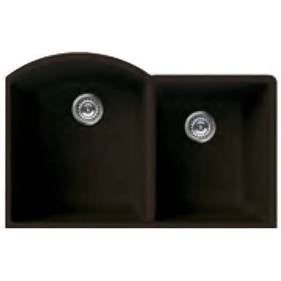 Transolid 31" x 20" Under Mount Genova Aversa Granite Kitchen Sink, Available in Various Colors