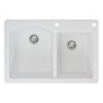 thumbnail image 1 of Transolid 33" x 22" Top Mount Aversa Granite Kitchen Sink, Available in Various Colors, 1 of 4