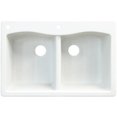 thumbnail image 1 of Transolid 33" x 22" Top Mount Aversa Granite Kitchen Sink, Available in Various Colors, 1 of 4