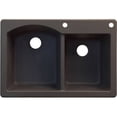 thumbnail image 1 of Transolid 33" x 22" Top Mount Aversa Granite Kitchen Sink, Available in Various Colors, 1 of 4