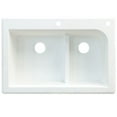 thumbnail image 1 of Transolid 33" x 22" Top Mount Radius Granite Kitchen Sink, Available in Various Colors, 1 of 4