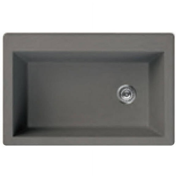 Transolid 33" x 22" Top Mount Toscana Ragusa Granite Kitchen Sink, Available in Various Colors