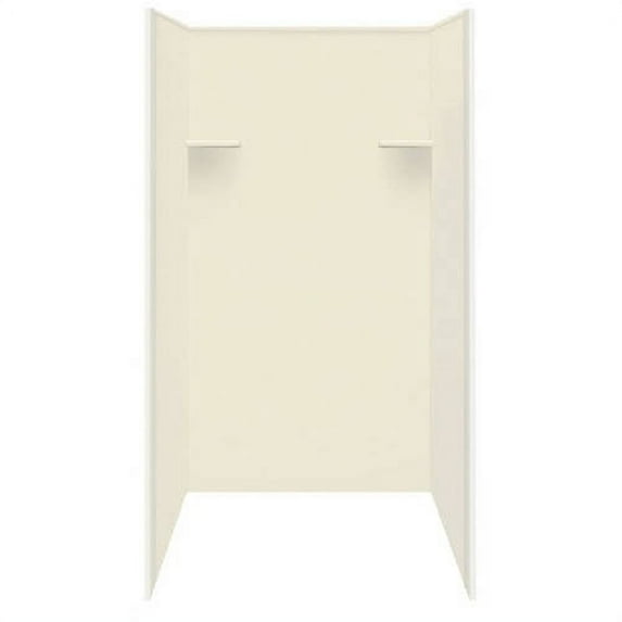 Transolid 36" x 36" x 72" Solid Surface Shower Wall Surround, Available in Various Colors