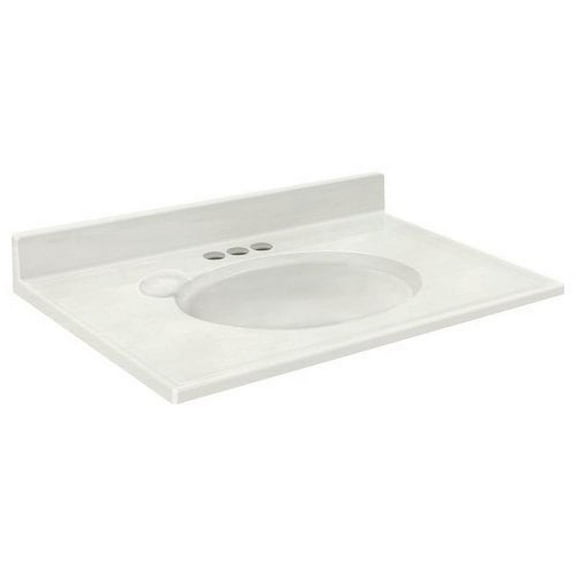 Transolid 37'' Single Bathroom Vanity Top