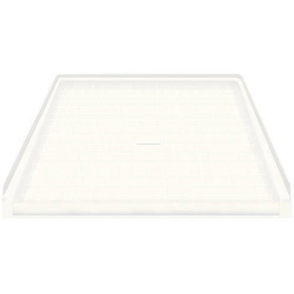 Transolid 39.5" x 37.75" Solid Surface Barrier-Free Shower Base, Available in Various Colors