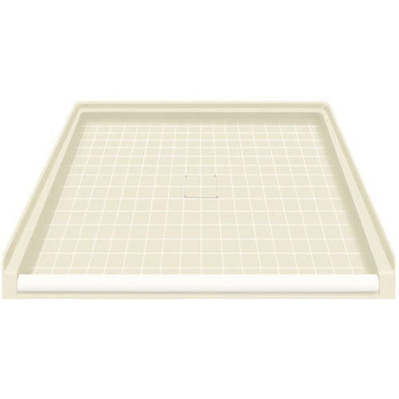Transolid 39.5" x 37.75" Solid Surface Barrier-Free Shower Base, Available in Various Colors