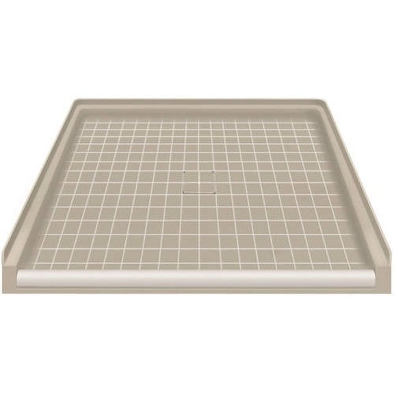 Transolid 39.5" x 37.75" Solid Surface Barrier-Free Shower Base, Available in Various Colors