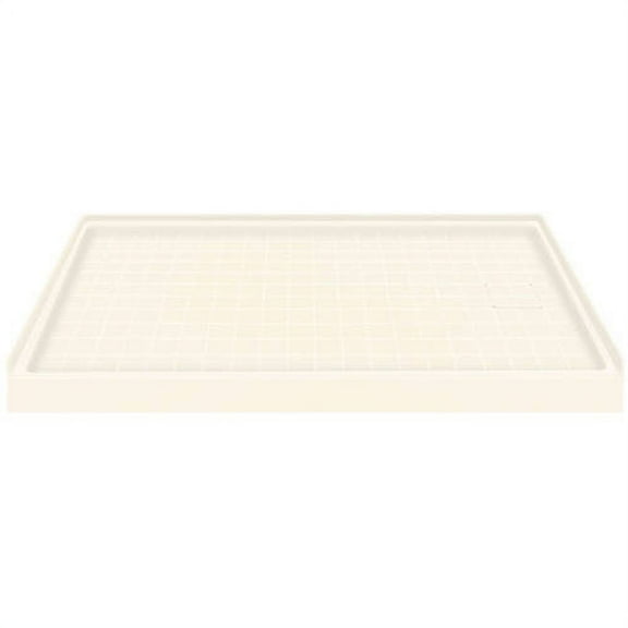 Transolid 60" x 32" Solid Surface Right-Hand Shower Base, Available in Various Colors