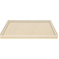 thumbnail image 1 of Transolid 60" x 36" Solid Surface Shower Base, Available in Various Colors, 1 of 2