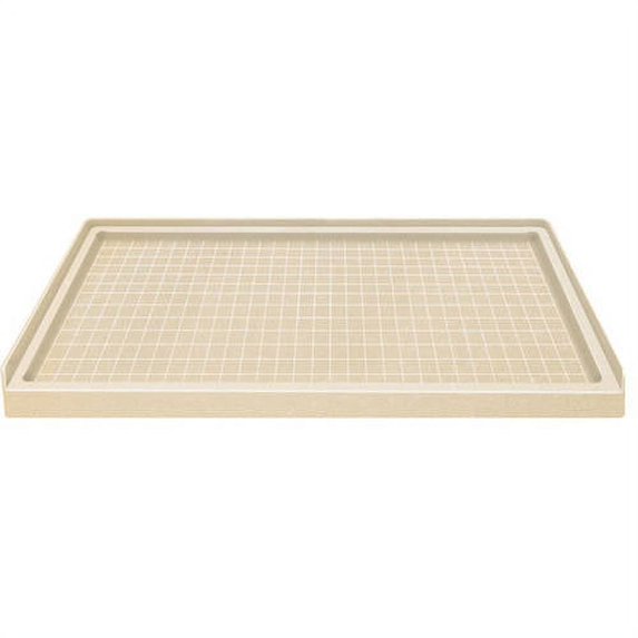 Transolid 60" x 36" Solid Surface Shower Base, Available in Various Colors