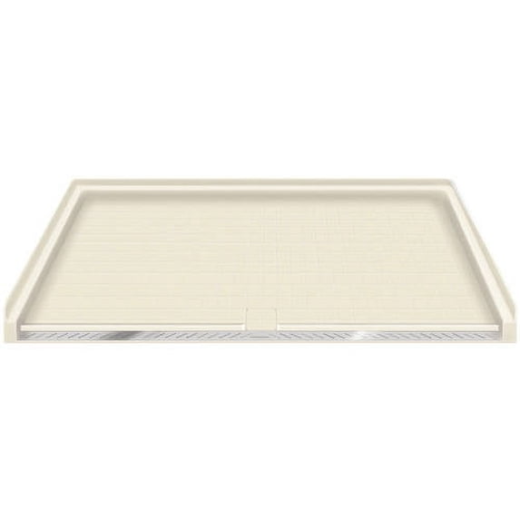 Transolid 63.5" x 37.75" Solid Surface Barrier-Free Right-Hand Shower Base, Available in Various Colors