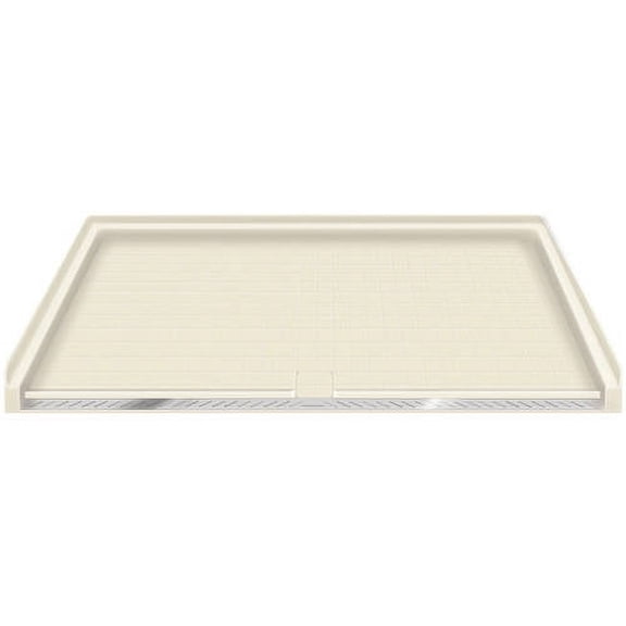 Transolid 63.5" x 37.75" Solid Surface Barrier-Free Right-Hand Shower Base, Available in Various Colors