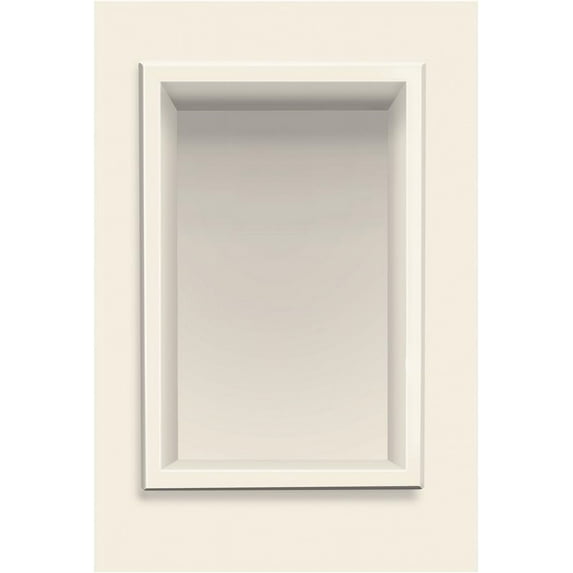 Transolid ACCESS0001-A6 Decor 7-1/2 x 11-Inch Recessed Shampoo Caddy, Cameo