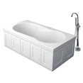 thumbnail image 1 of Transolid Brookfield 60'' x 32'' Freestanding Undermount Bathtub, 1 of 1
