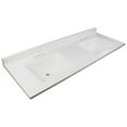 thumbnail image 1 of Transolid Camila 61'' Double Bathroom Vanity Top, 1 of 4
