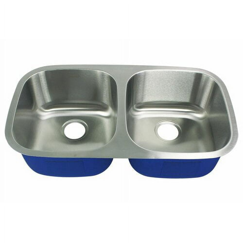 32.41'' Double Bowl Stainless Steel Undermount Kitchen Sink