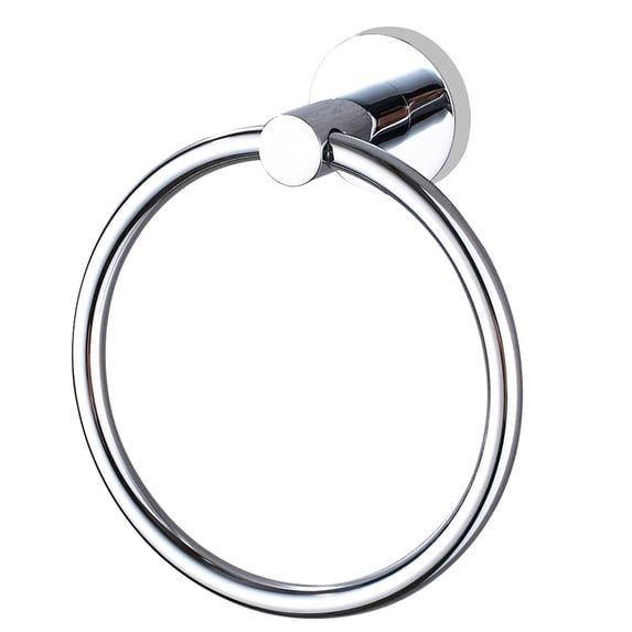 Transolid Ctr Cara 6-1/2" Wall Mounted Towel Ring - Chrome