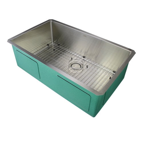 Transolid Diamond 32'' x 19'' Undermount Kitchen Sink
