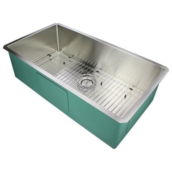 Transolid Diamond 35'' x 19'' Undermount Kitchen Sink