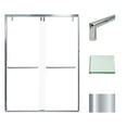 thumbnail image 1 of Transolid Ebpt608010c-T 80" High X 60" Wide Bypass Frameless Shower Door - Chrome, 1 of 7