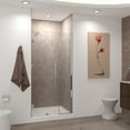 thumbnail image 1 of Transolid Ehtb425247610c-T Elizabeth 76" High X 42-1/2" Wide Hinged Semi Frameless Shower, 1 of 7