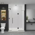 thumbnail image 1 of Transolid EHTF615257610C-T-MB Elizabeth 76" High X 61-1/2" Wide Hinged Semi Frameless, 1 of 7