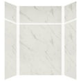 thumbnail image 1 of Transolid Expressions 48" X 60" X 96" 6-Piece Tub/Shower Wall Kit with Extension Kit, Bianca, 1 of 6