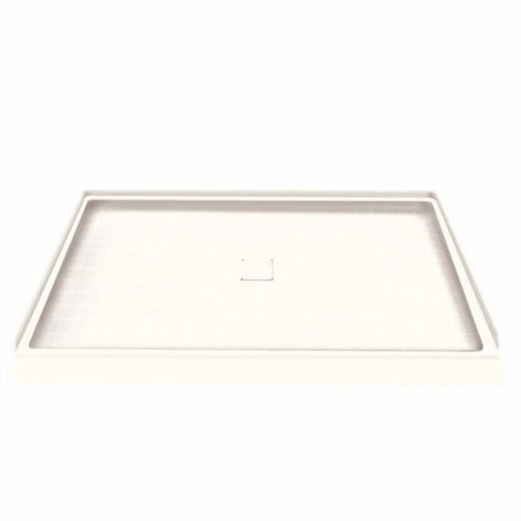 Transolid Single Threshold Shower Base With Drain Cover
