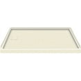 thumbnail image 1 of Transolid F6030L-08 60" x 30" Solid Surface Left-Hand Shower Base in Biscuit, 1 of 2
