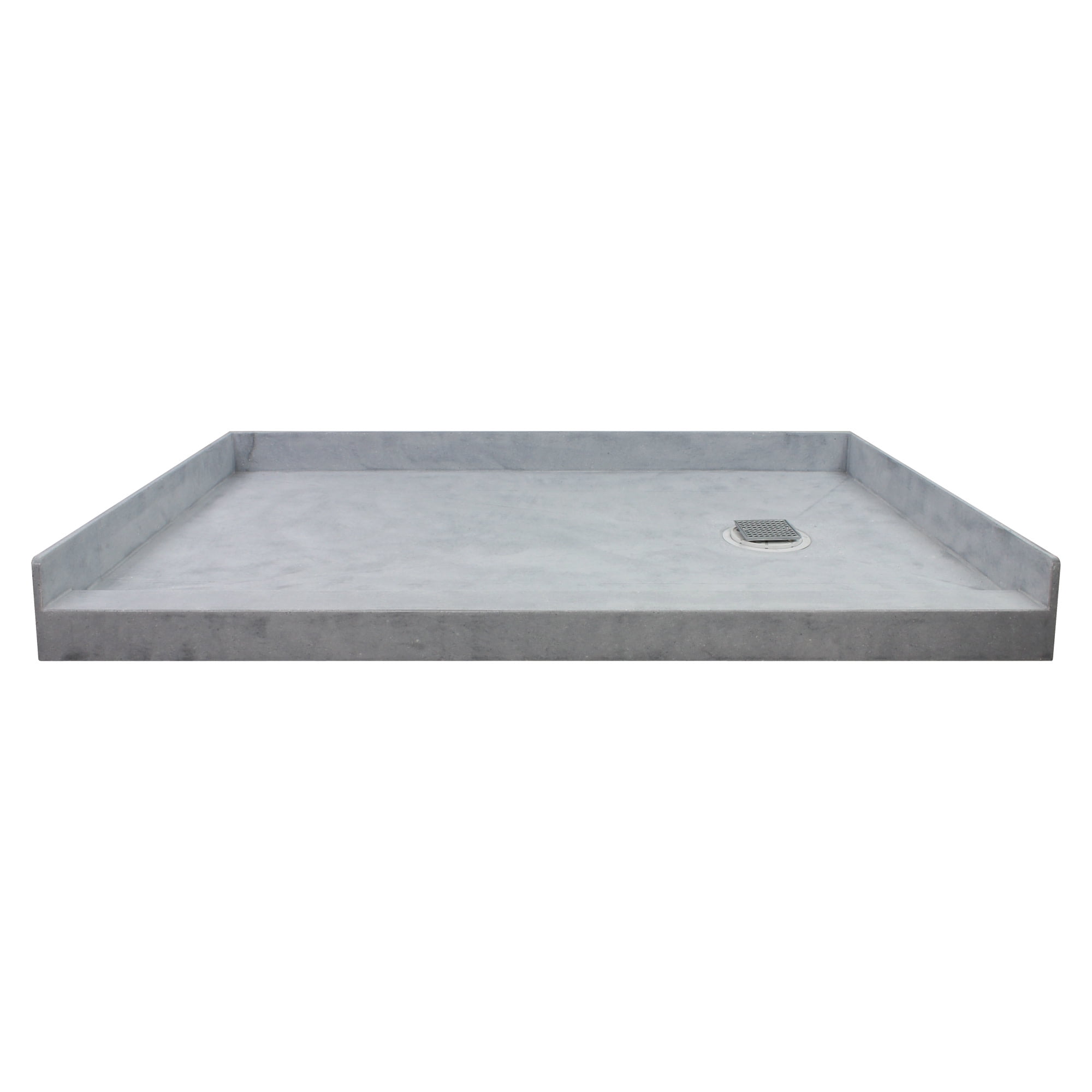 Transolid Dark Grey 60" x 32" Tile Ready Shower Base