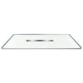 thumbnail image 1 of Transolid FZS6032C-31 60-in L x 31.5-in W Zero Threshold Center Drain Shower Base, White, 1 of 7