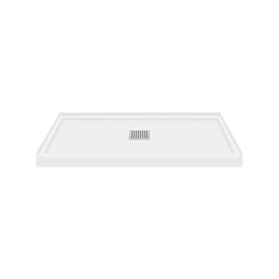 Transolid Fl4836c Fl-Series 48" X 36" Rectangular Shower Base - White