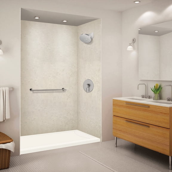 Transolid FSLB6032R-02 60" X 32" Rectangular Shower Base - Cameo