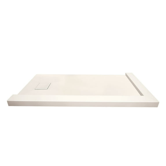 Transolid Fzsdt6736 67" X 36-1/2" Rectangular Shower Base - Cameo