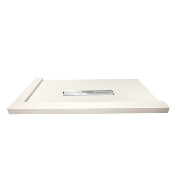 Transolid Fzsdt7236c 70-7/8" X 36-1/2" Rectangular Shower Base - Cameo