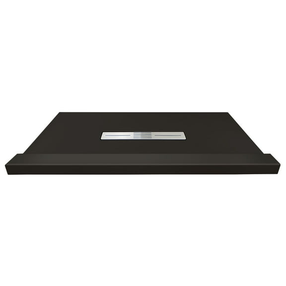 Transolid Fzst6736c 67" X 36-1/2" Rectangular Shower Base - Black