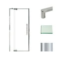 thumbnail image 1 of Transolid Ipd367610c-R 76" High X 36" Wide Pivot Semi Frameless Shower Door - Chrome, 1 of 4