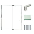 thumbnail image 1 of Transolid Ipd607610c-S Irene 76" High X 60" Wide Pivot Semi Frameless Shower Door - Chrome, 1 of 4