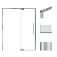 thumbnail image 1 of Transolid IPD607610C-T-PC 76" High X 60" Wide Pivot Semi Frameless Shower Door - Chrome, 1 of 4
