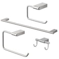 thumbnail image 1 of Transolid KA-MDX-4-BS Maddox 4-Piece Bathroom Accessory Kit, Brushed Stainless, 1 of 16