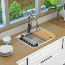 Transolid Kwsst272210-1 Kws 27" Drop In Single Basin Stainless Steel Kitchen Sink -