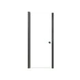 thumbnail image 1 of Transolid LSD307006C-MB Lyna 30-in x 70-in Pivot Shower Door, Matte Black, 1 of 5