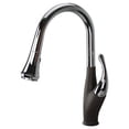 thumbnail image 1 of Transolid Layla Pull Out Single Handle Kitchen Faucet, 1 of 7